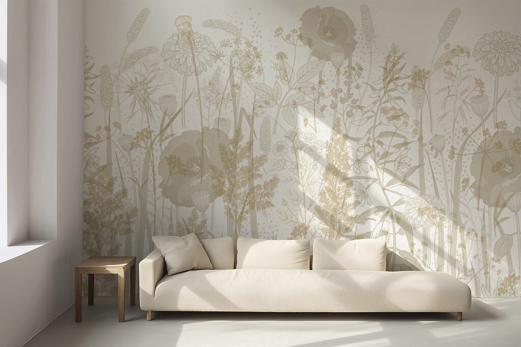 Graminées au trait fin — intérieur 5
