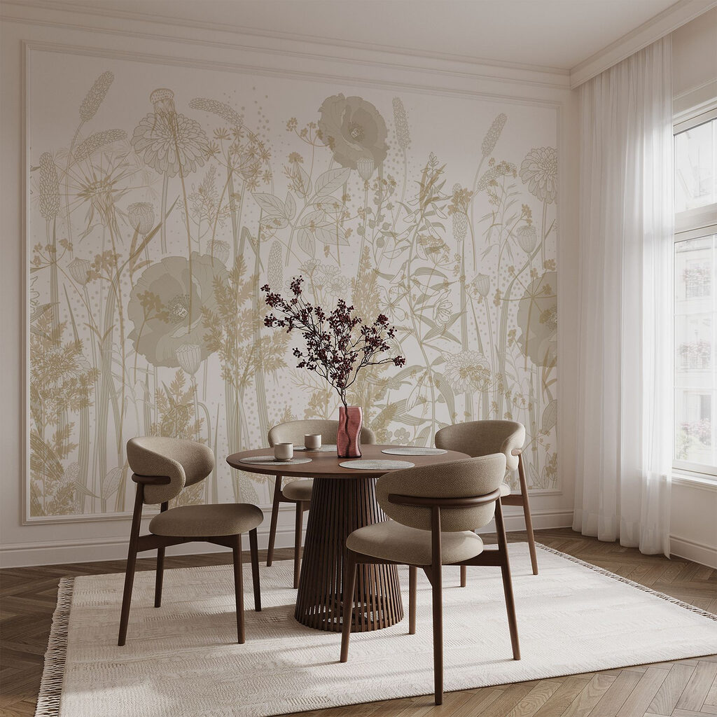 Graminées au trait fin — intérieur 6