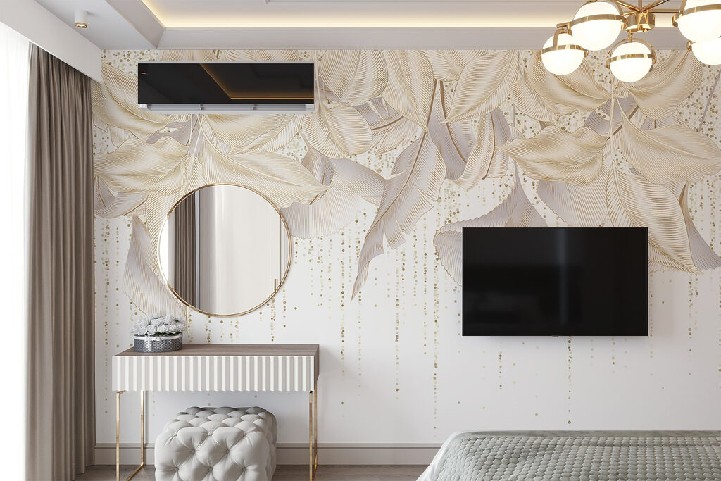 Feuilles et pointillés — intérieur 1