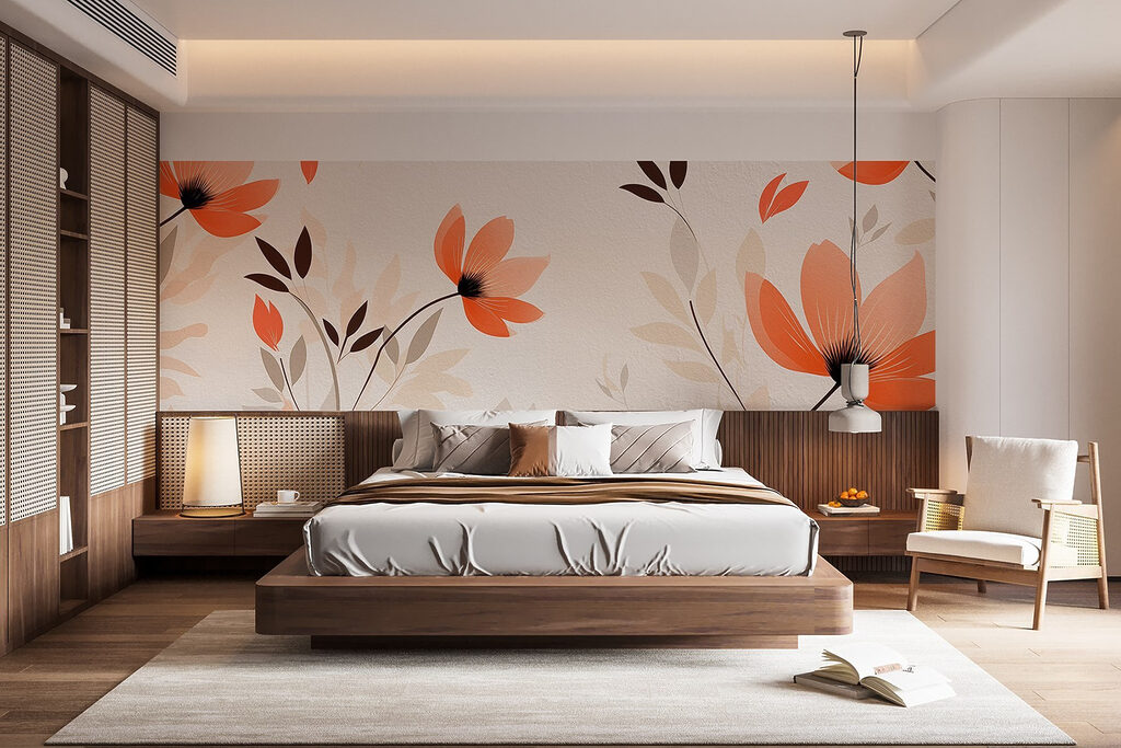 Motif floral raffiné — intérieur 1