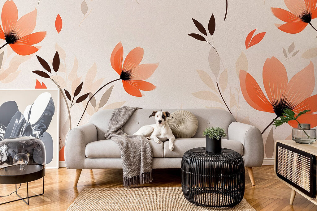 Motif floral raffiné — intérieur 4