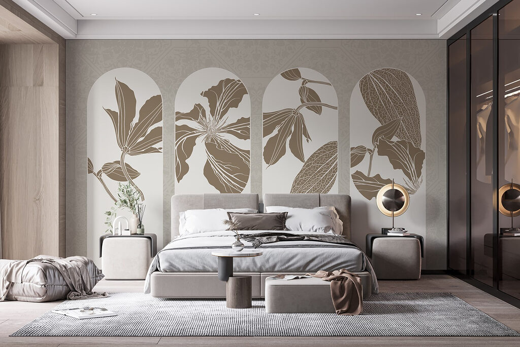 Fleurs sous les arches — intérieur 1