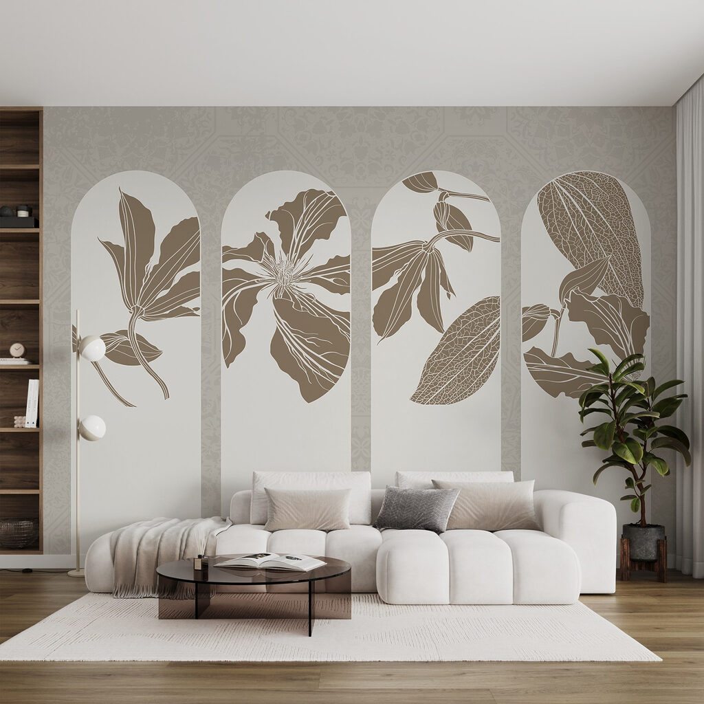 Fleurs sous les arches — intérieur 3