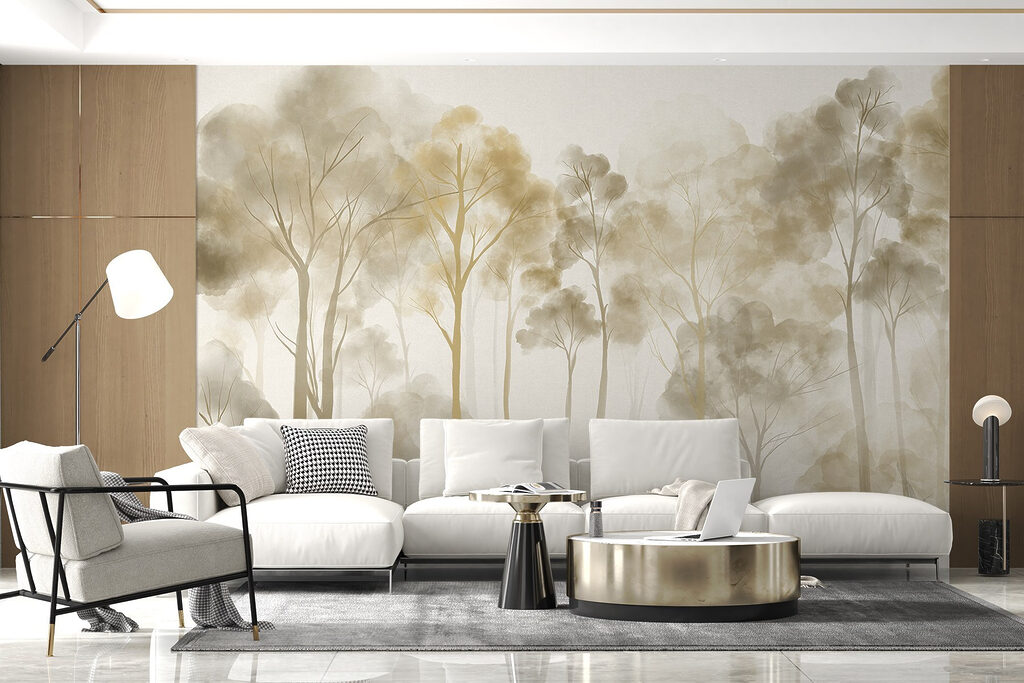 Forêt en transparence — intérieur 2