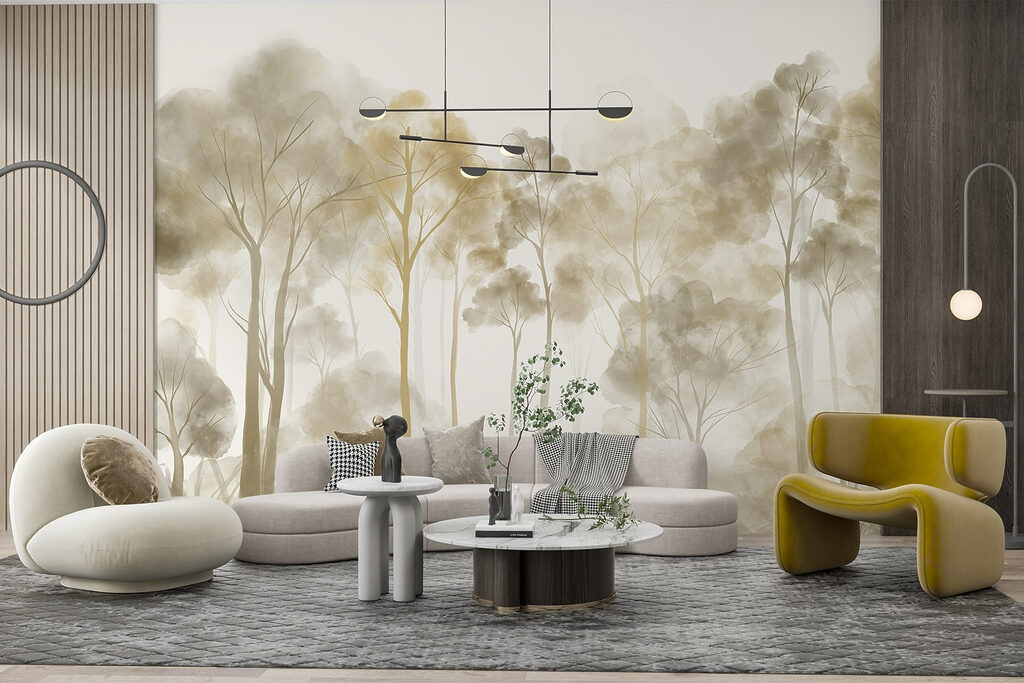 Forêt en transparence — intérieur 4