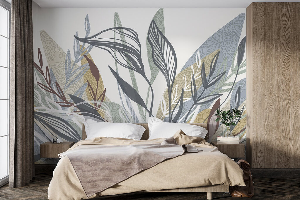 Feuillage aux contours fins — intérieur 1