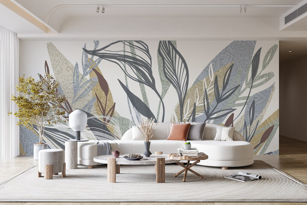 Feuillage aux contours fins — intérieur 2