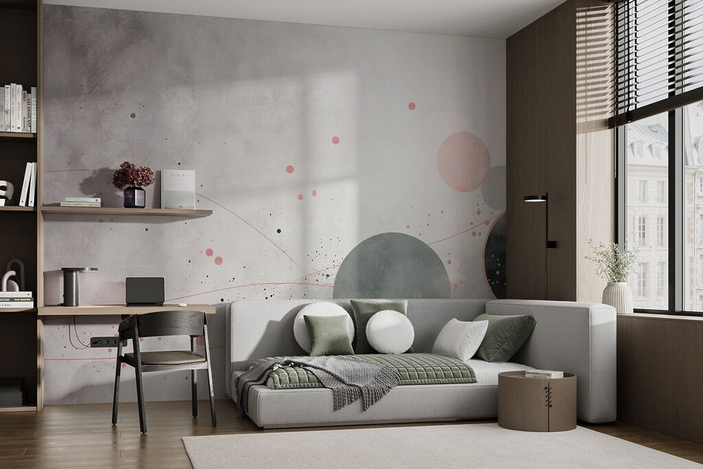 Cercles en bordure — intérieur 1
