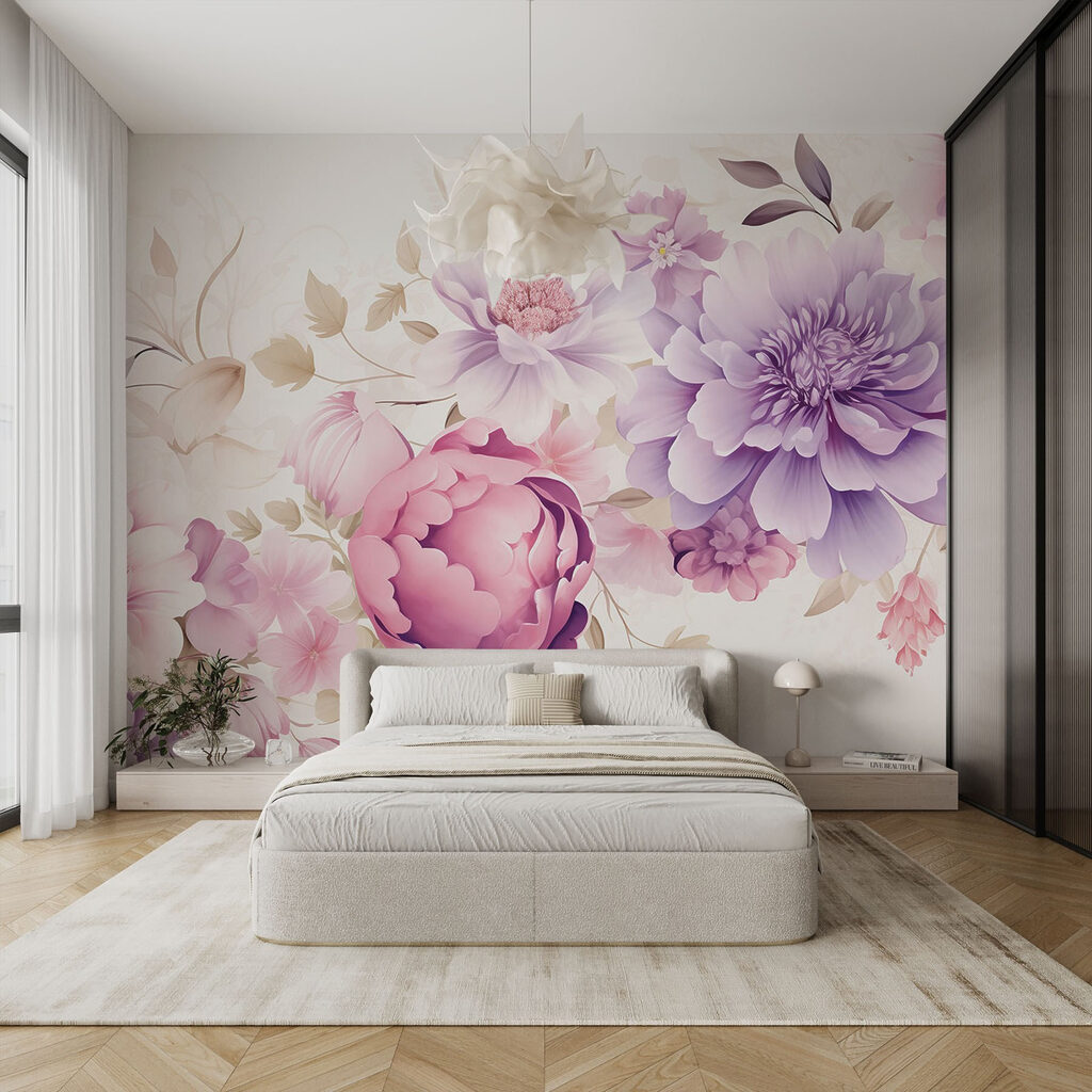 Fleurs entrelacées — intérieur 1