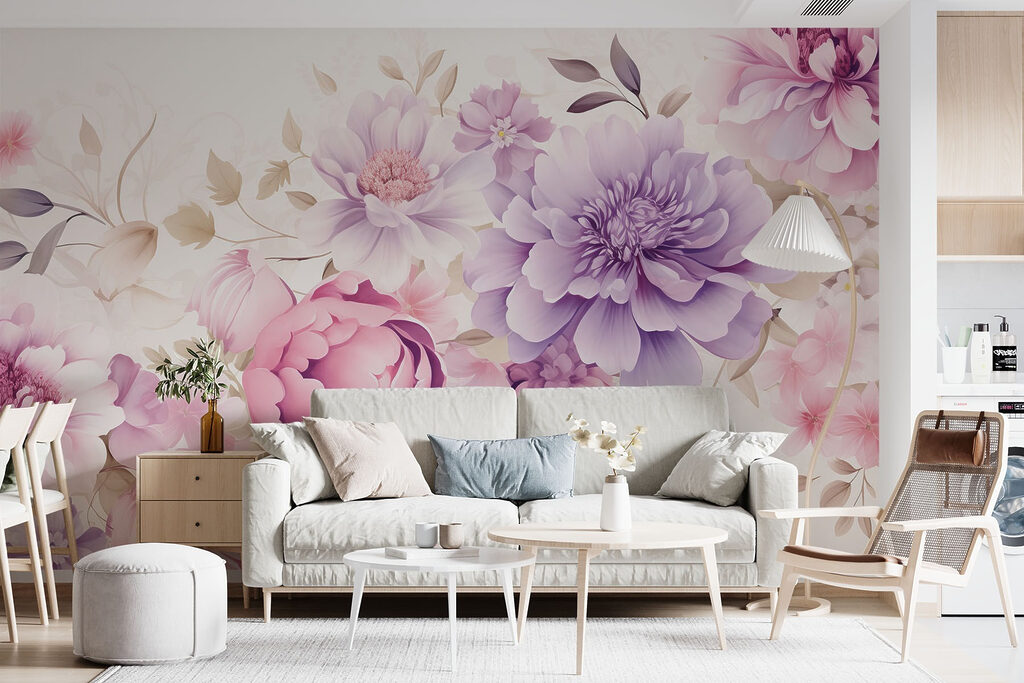 Fleurs entrelacées — intérieur 2