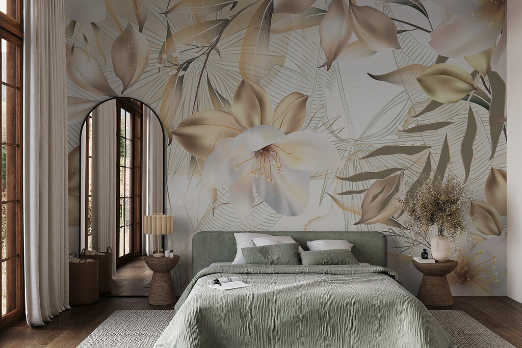 Fines fleurs tropicales — intérieur 2