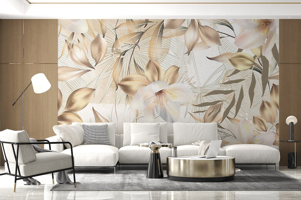 Fines fleurs tropicales — intérieur 4