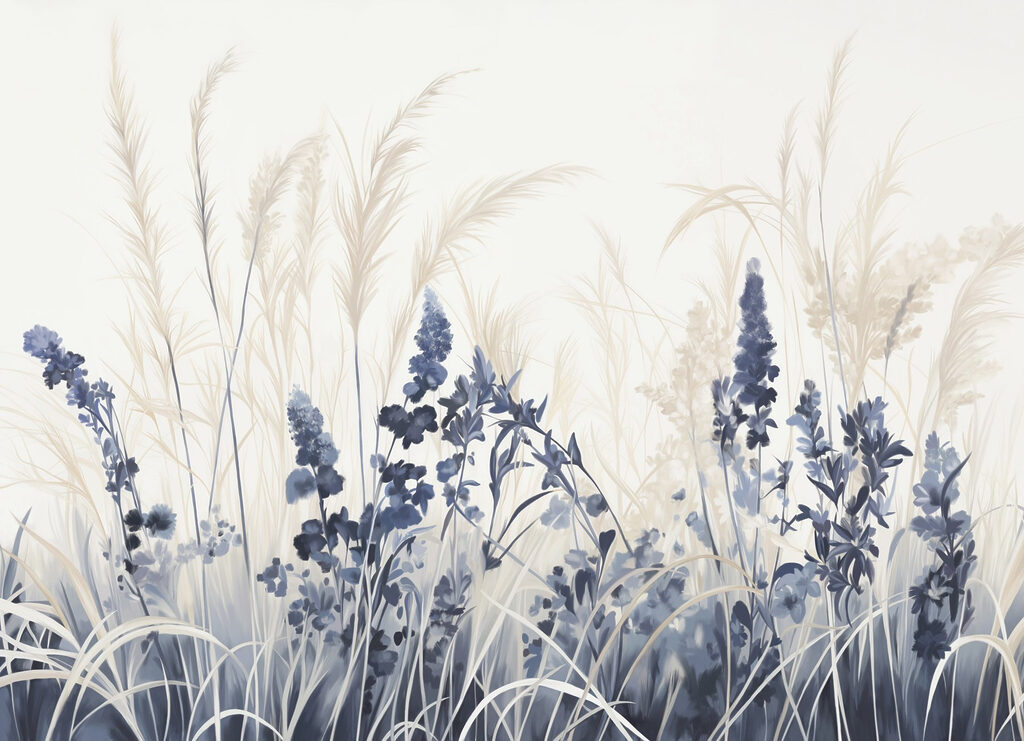 Herbes folles — motif complet