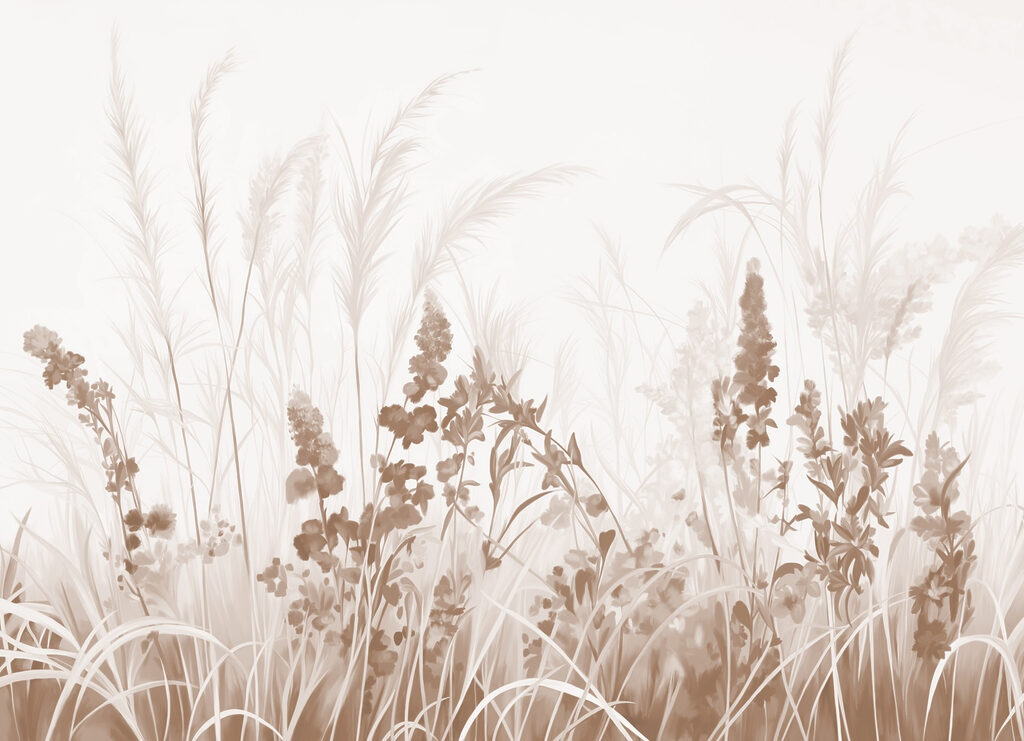 Herbes folles — motif complet
