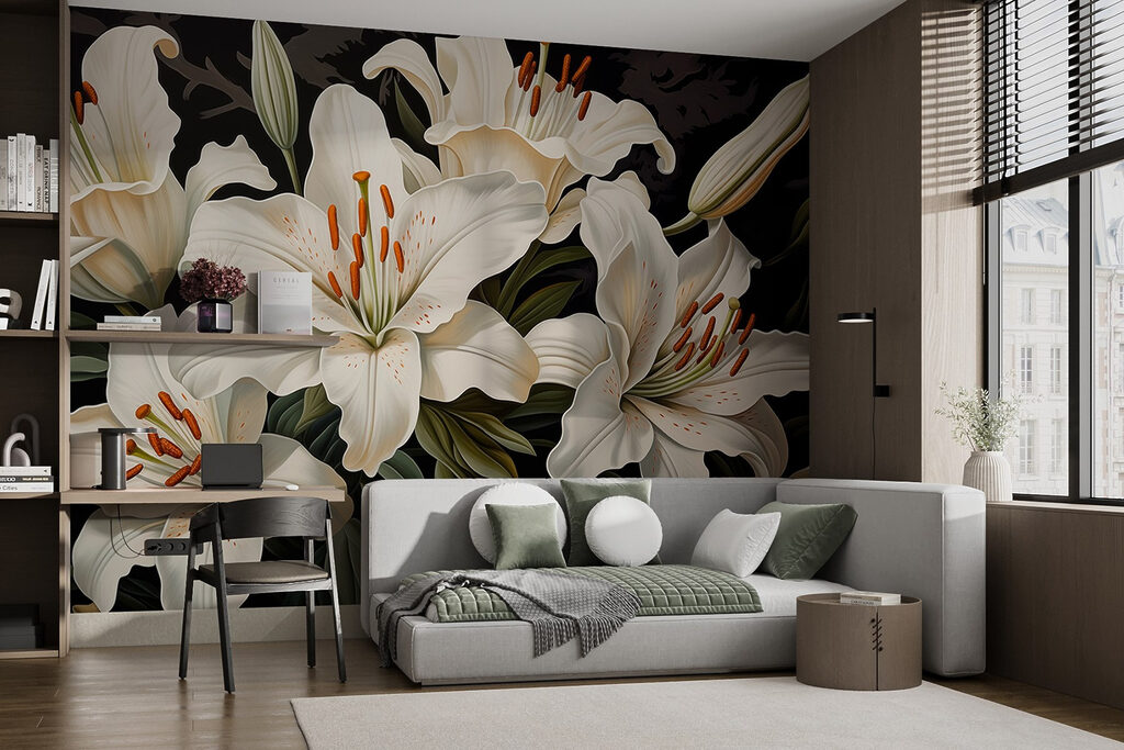 Lys délicats — intérieur 1