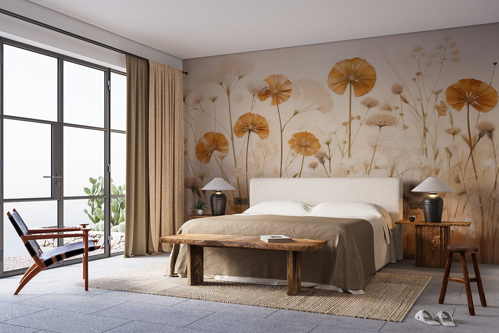Fleurs rondes et ombelles — intérieur 1