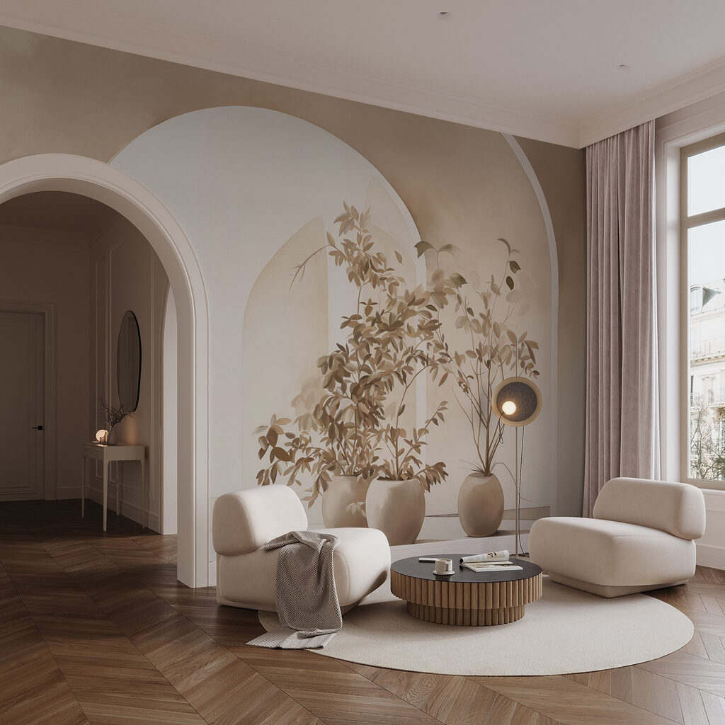 Rameaux sous l’arche — intérieur 2