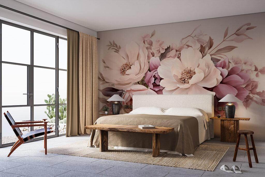Grand bouquet de fleurs — intérieur 1