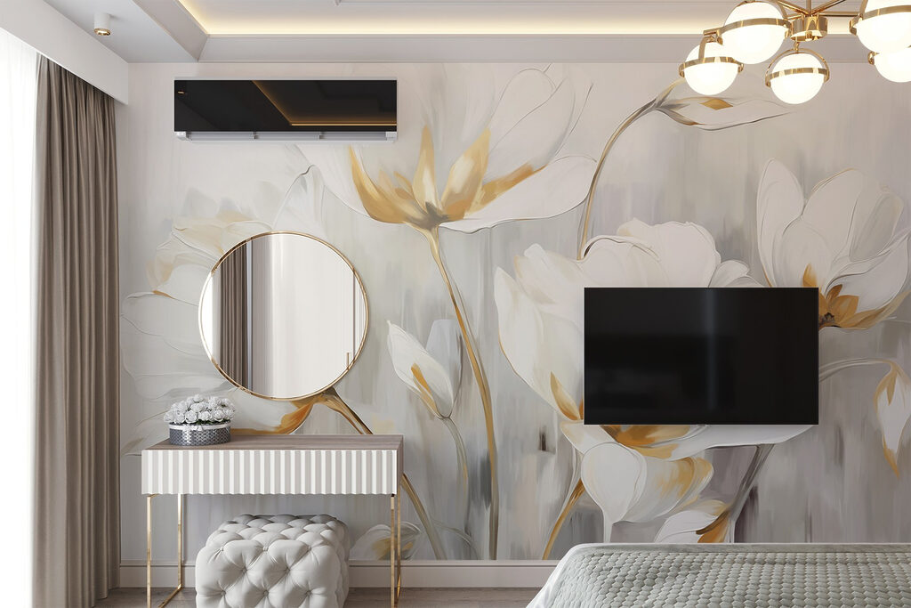 Fleurs à hauteurs inégales — intérieur 2