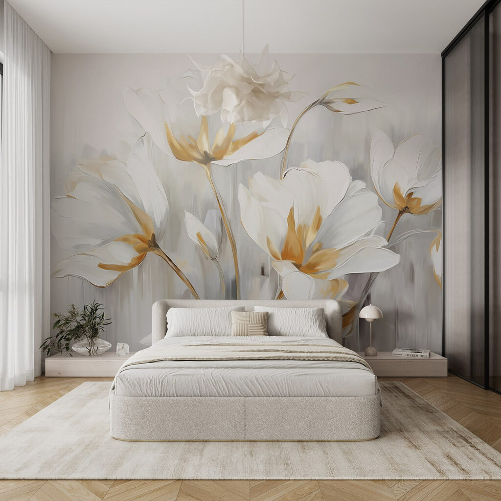 Fleurs à hauteurs inégales — intérieur 3