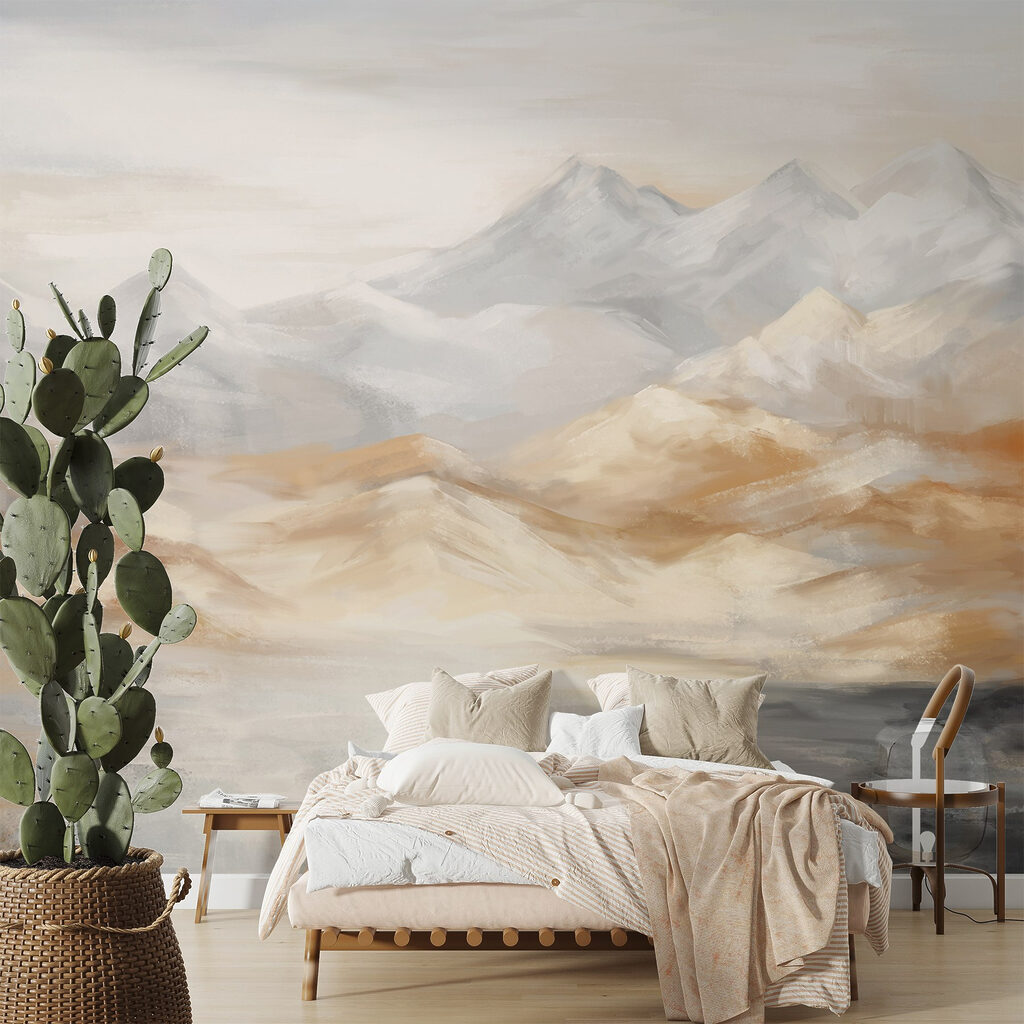 Sommets au-dessus du lac — intérieur 1