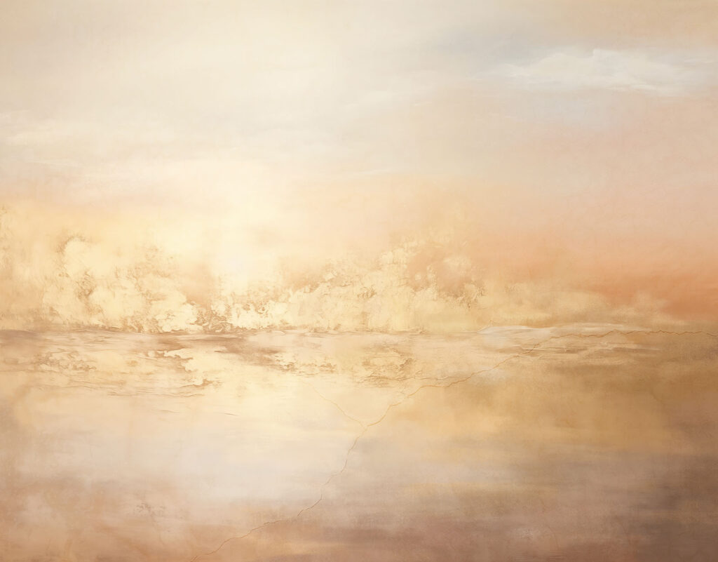 Lueur sur l’eau miroitante — motif complet