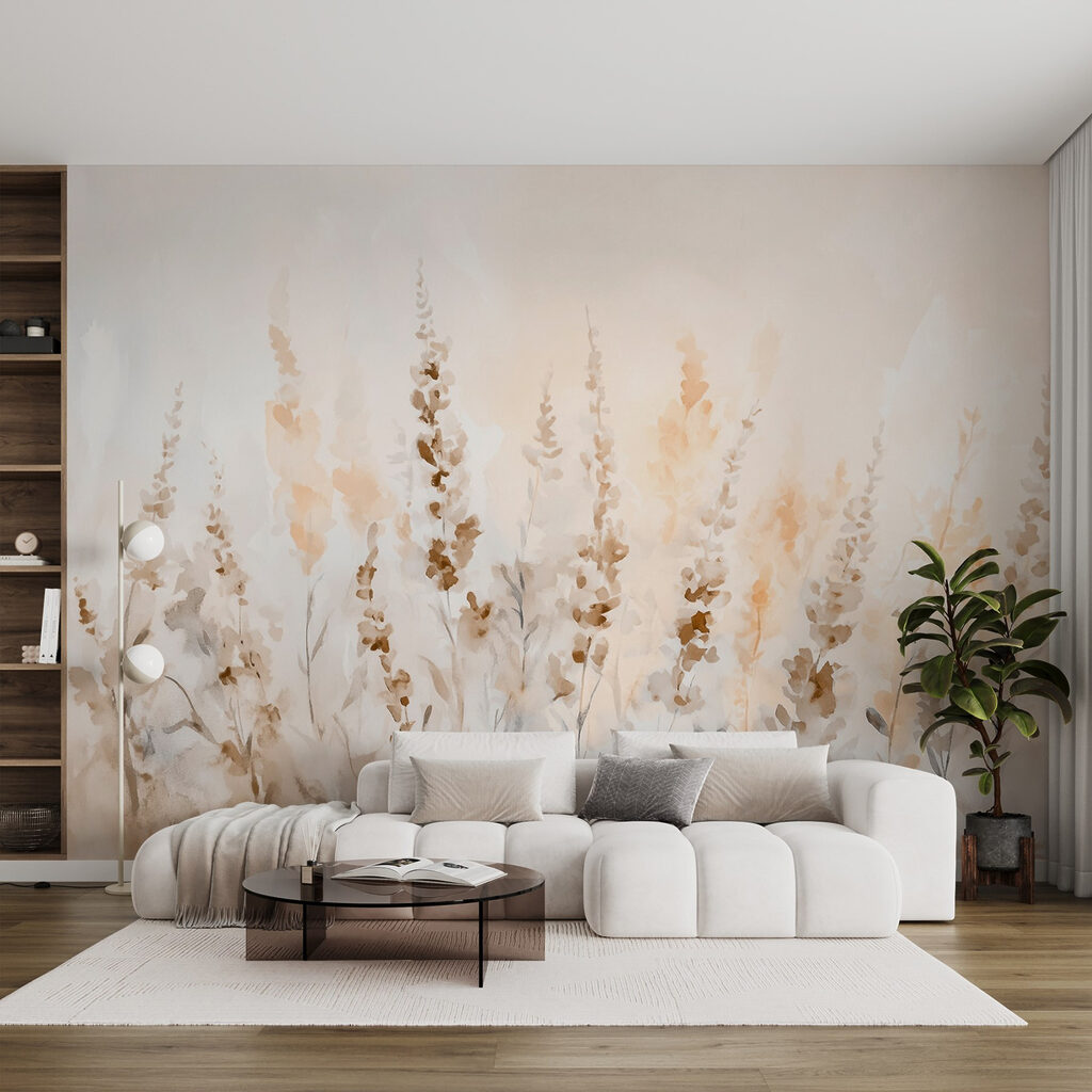 Fleurs élancées à l’aquarelle — intérieur 2