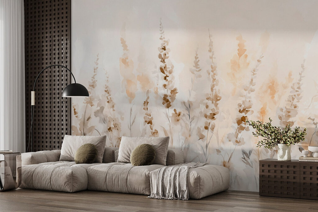 Fleurs élancées à l’aquarelle — intérieur 3
