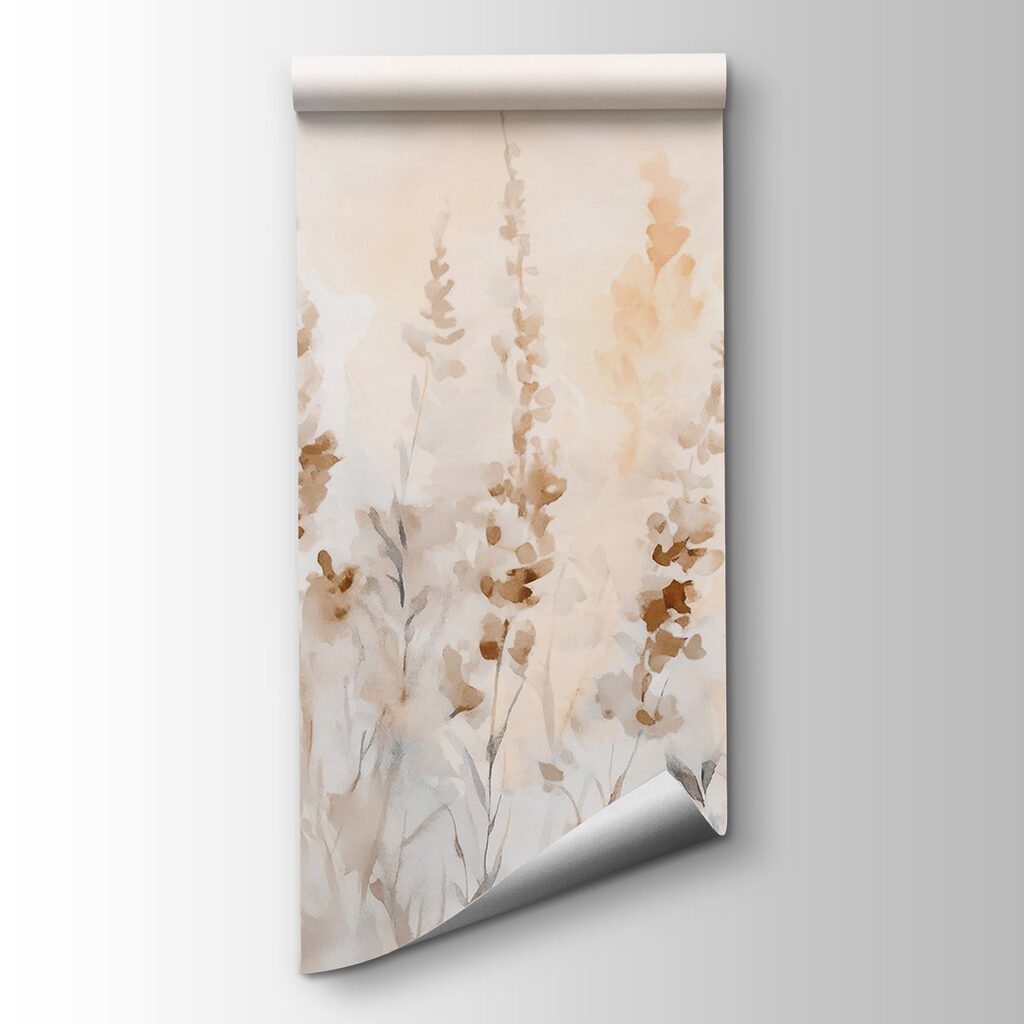 Fleurs élancées à l’aquarelle — vue du produit