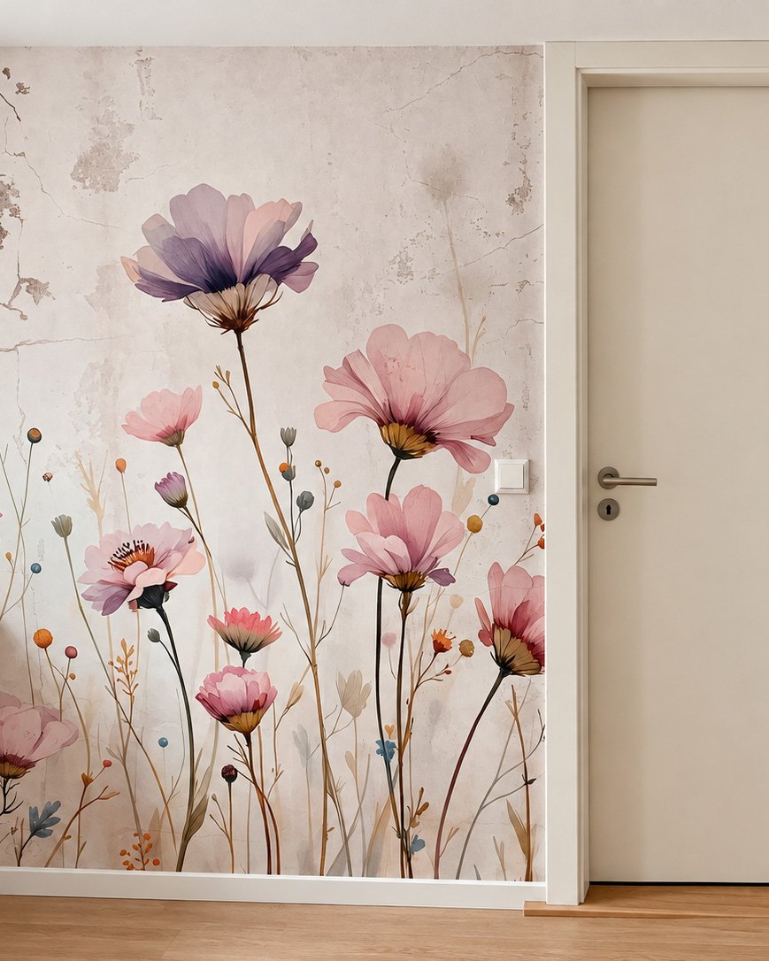 Pièce d’un client avec un papier peint, photo 18 sur 48