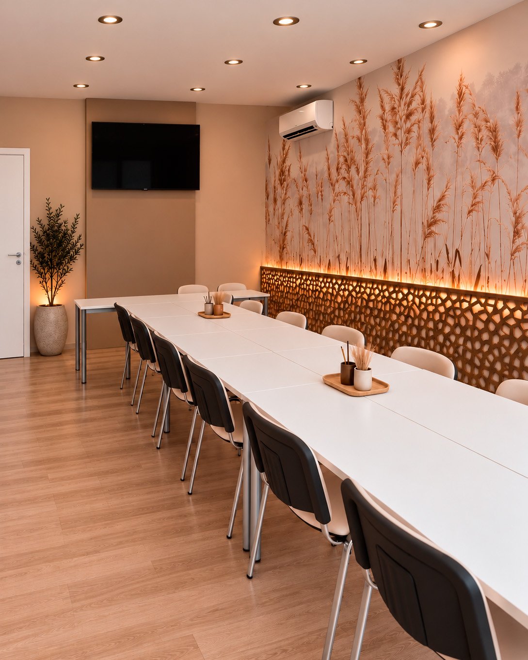 Pièce d’un client avec un papier peint, photo 25 sur 48