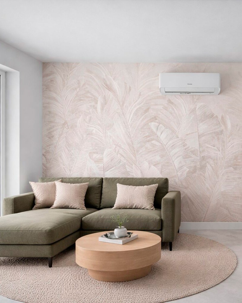 Pièce d’un client avec un papier peint, photo 42 sur 48